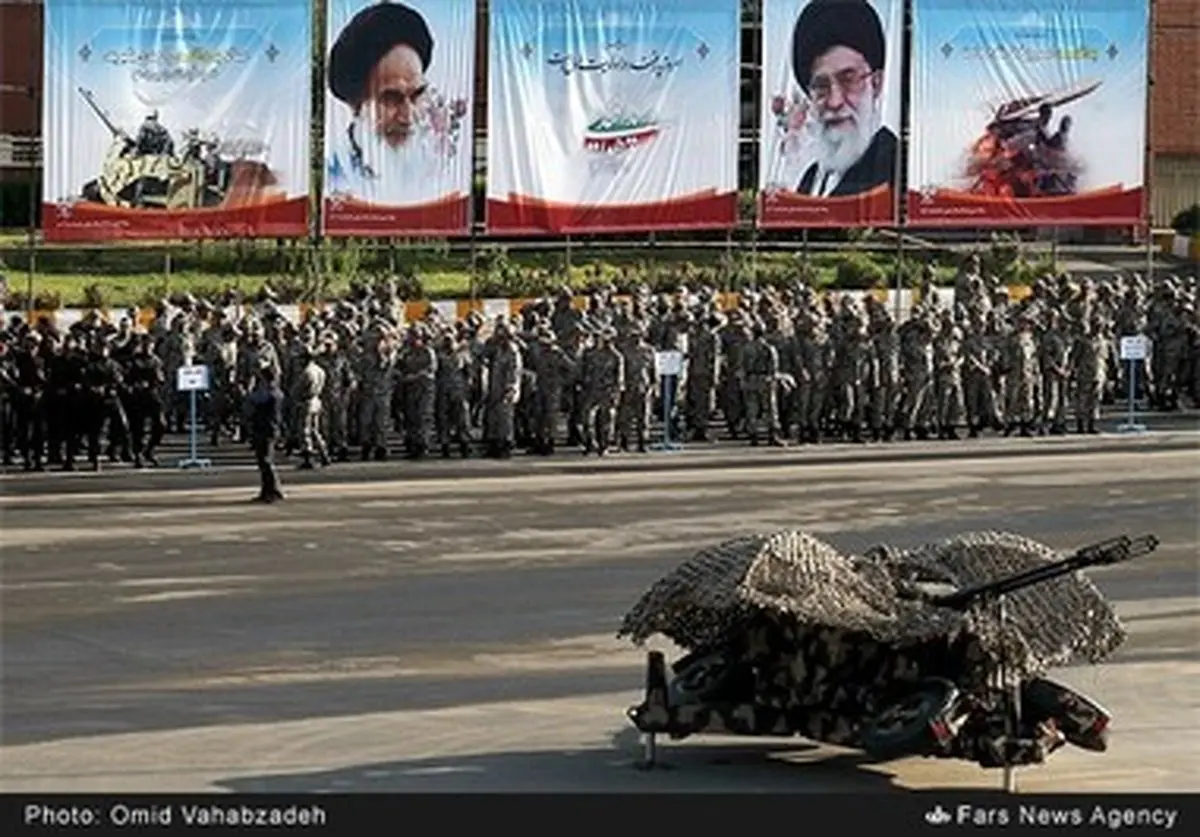 صبحگاهی به مناسبت روز پدافند هوایی/ تصاویر