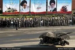 صبحگاهی به مناسبت روز پدافند هوایی/ تصاویر