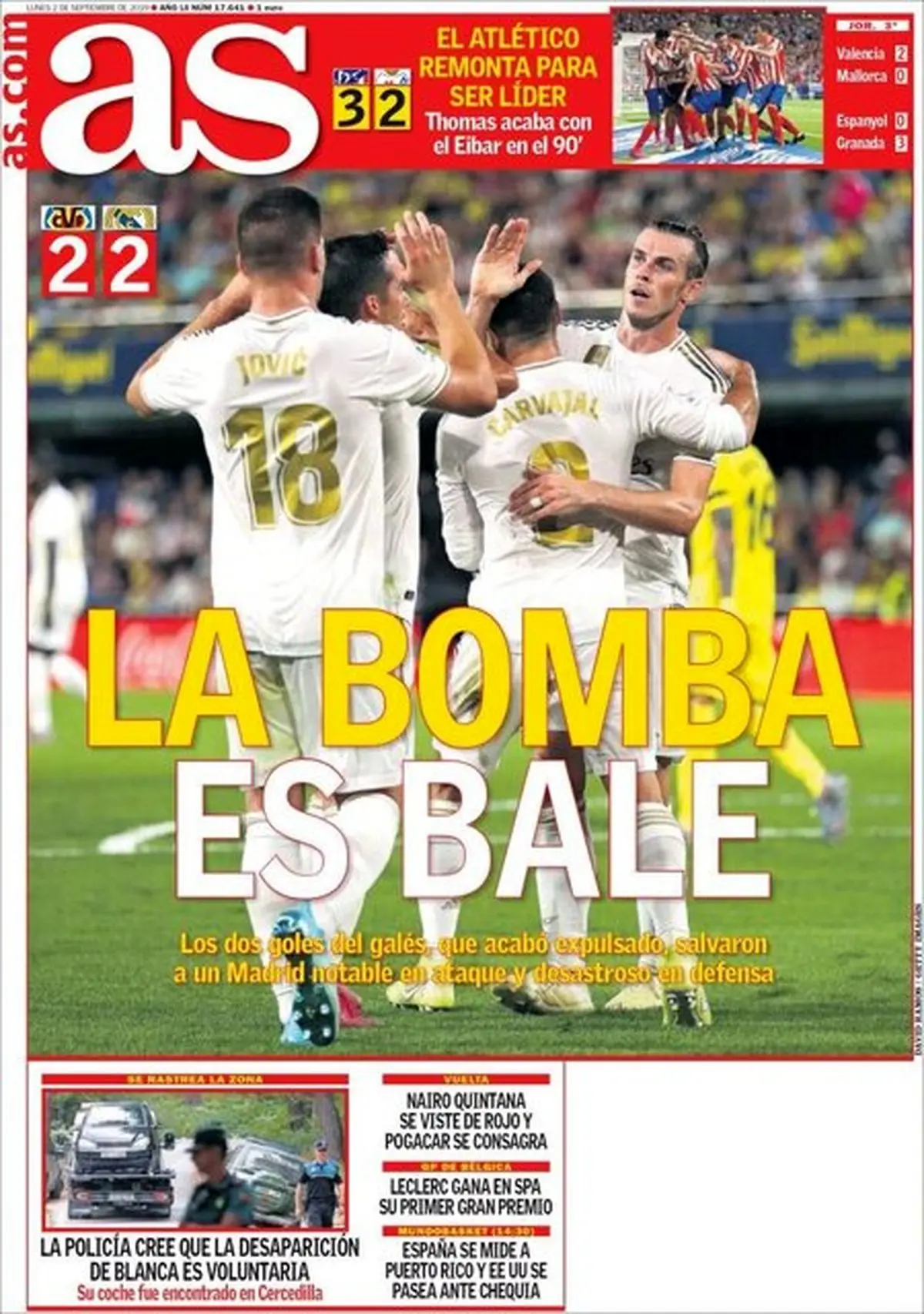 تیتر کنایه آمیز آس به زیدان! + عکس