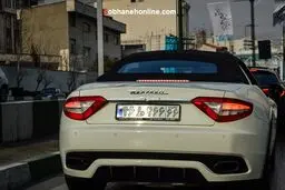 عکس/پلاک این مازراتی رندتر است یا ماشین دایی؟