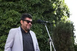 حضور پررنگ هنرمندان در مراسم تشییع پیکر ناصر چشم آذر/تصاویر