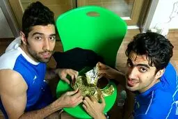 دست‌پخت همسر مهدوی، شام والیبالیست‌های مجرد +عکس