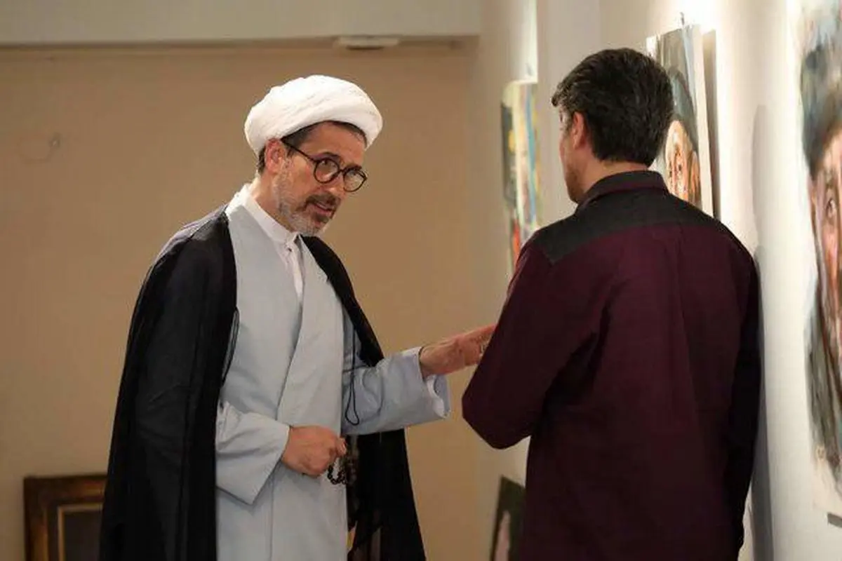 فرهاد جم در نقش یک روحانی در سریال «ستایش»/عکس