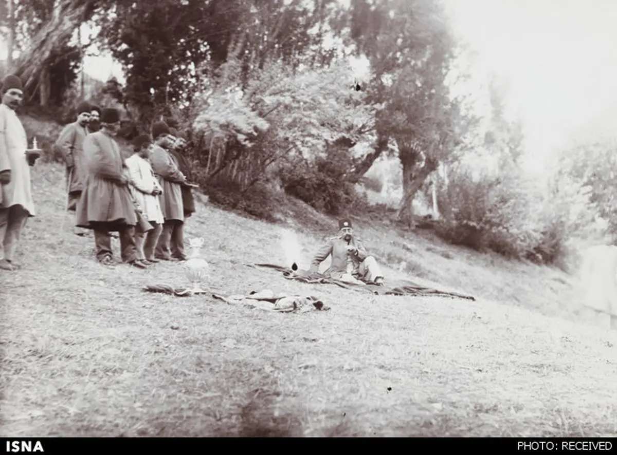 شکار پلنگ توسط مظفرالدین شاه + تصاویر