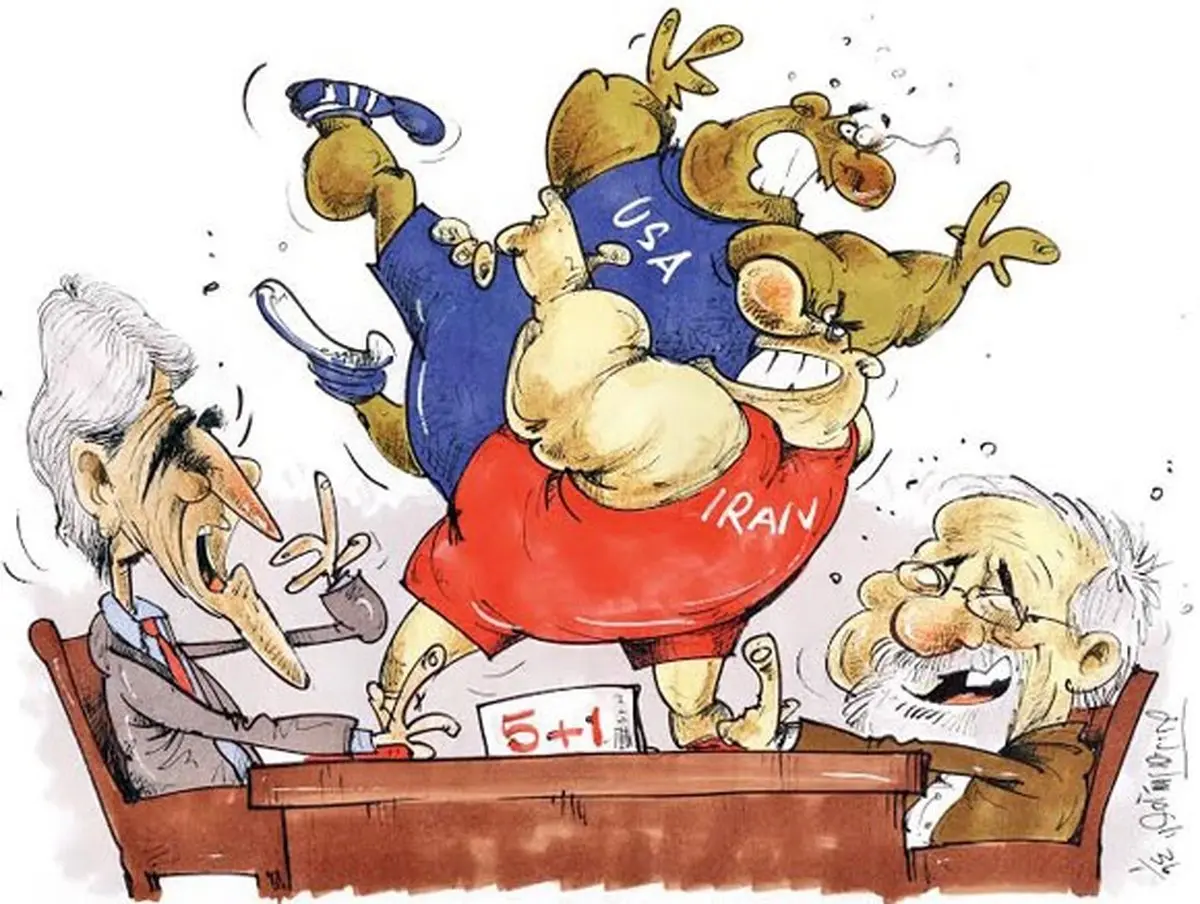 قهرمانی ایران!/کاریکاتور