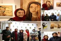 مرضيه ابراهيمى، قربانى اسيدپاشی كنار پرتره‌اش/عکس