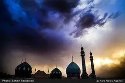 مسجد جمکران در آستانه نیمه شعبان/ تصاویر