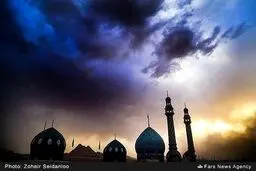 مسجد جمکران در آستانه نیمه شعبان/ تصاویر