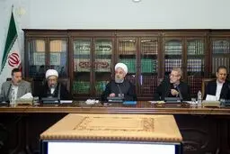 حضور سران قوا در جلسه شورای عالی اقتصادی / عکس