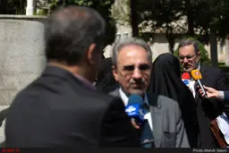 خبرنگاران و اعضای هیات دولت در یک قاب