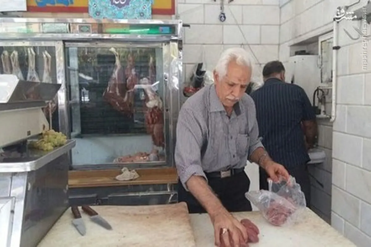 «علی آقا» قصاب با معرفت/عکس