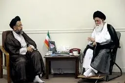 وزیر اطلاعات با آیت‌الله علم‌الهدی بازدید کرد
