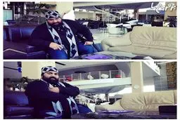 عکسی که رضا صادقی قبل از کنسرت دبی در اینستاگرام منتشر کرد