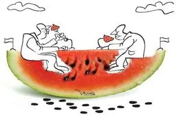 یک نمای جدید از مذاکرات هسته‌ای!/ کاریکاتور