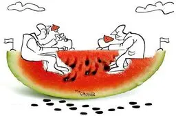 یک نمای جدید از مذاکرات هسته‌ای!/ کاریکاتور