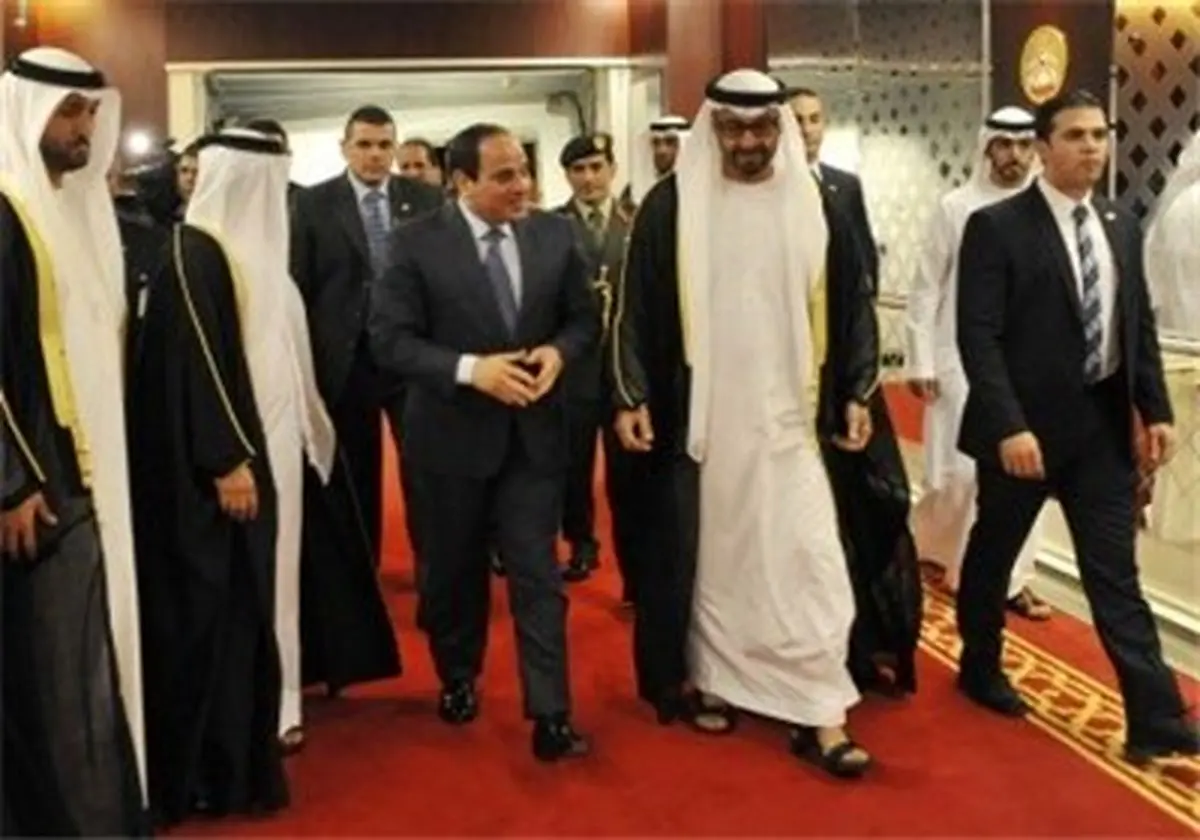 رئیس‌جمهور مصر از ملک عبدالله عیادت کرد