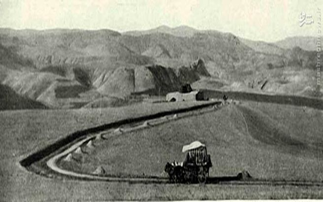 جاده قزوین - رشت در سال ۱۳۰۰ + عکس