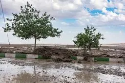 تصاویر: سیل در سمنان و سرخه