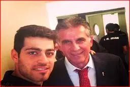 آخرین عکس یادگاری کی‌روش و پورعلی گنجی