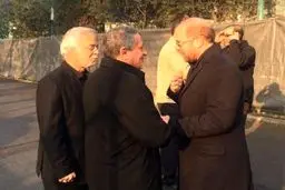 تسليت قاليباف به محسن هاشمي/عکس