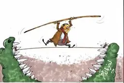 حمید درخشان و لخویا!/کاریکاتور