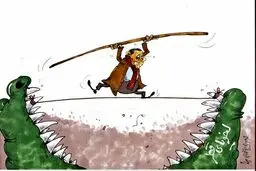 حمید درخشان و لخویا!/کاریکاتور