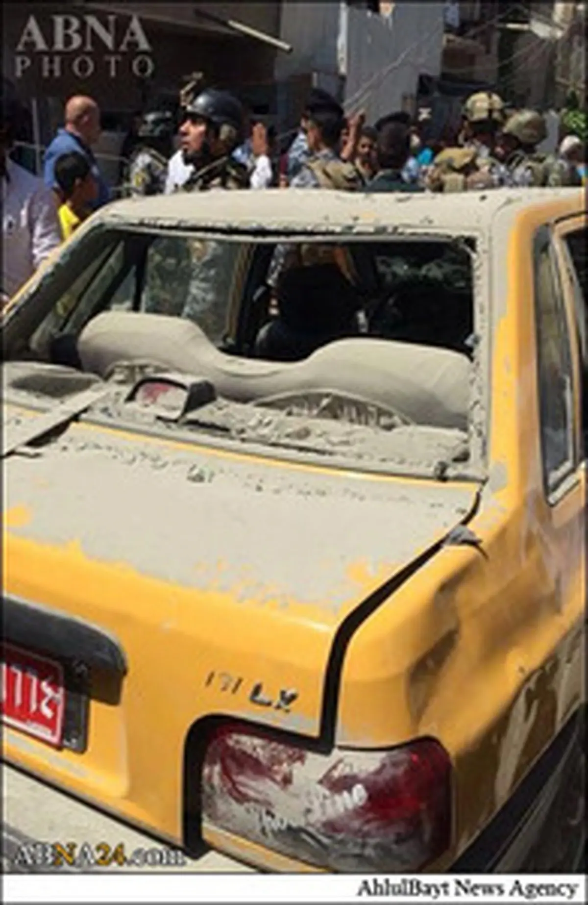 نقص فنی جنگنده عراقی حادثه آفرید +تصاویر