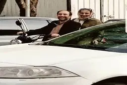 موتور سواری بهنوش بختیاری در نمایی از فیلم "برمودا"/عکس