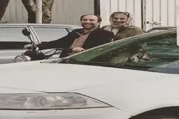 موتور سواری بهنوش بختیاری در نمایی از فیلم "برمودا"/عکس