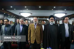 حواشی یک همایش با حضور رییس مجلس/تصاویر