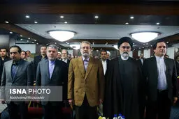 حواشی یک همایش با حضور رییس مجلس/تصاویر