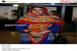 تیپ و ظاهر همسر شهاب حسینی در یک مراسم/ عکس