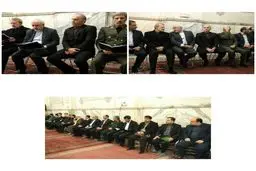 ظریف در مراسم بزرگداشت شهدای سانچی/ عکس