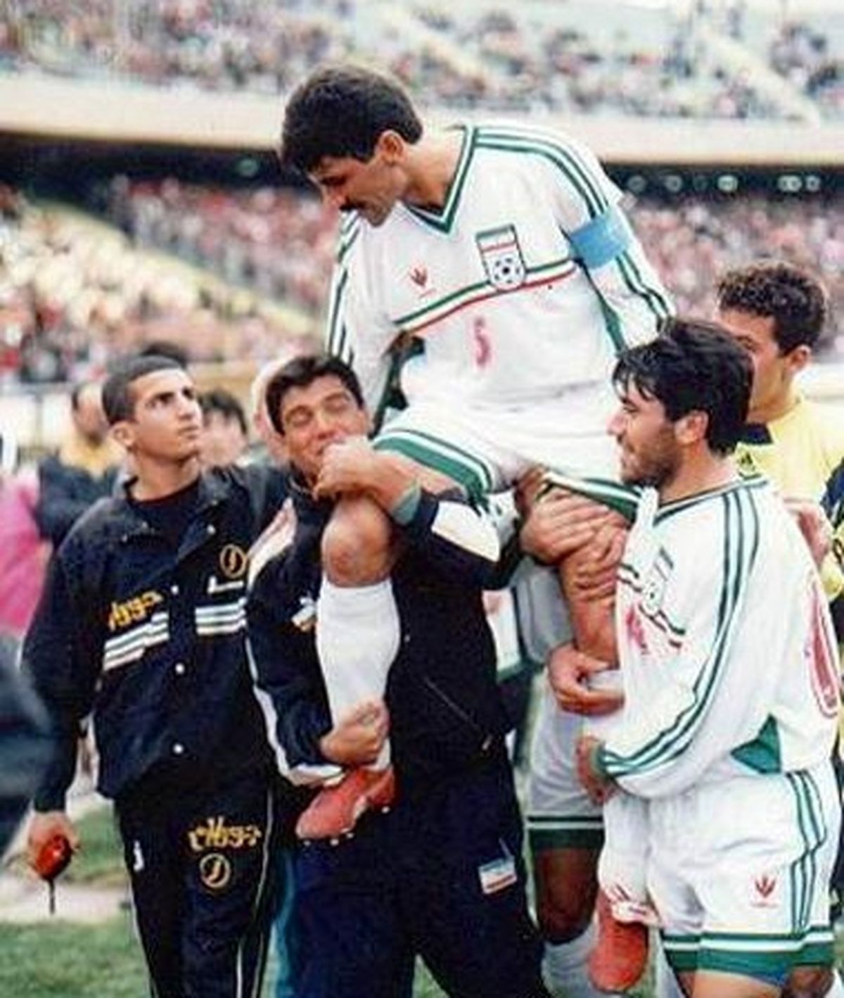 عکسی از روز خداحافظی نادر محمدخانی