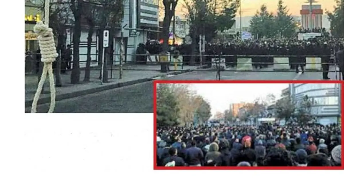 طناب دار برگردن داماد جنایتکار +عکس