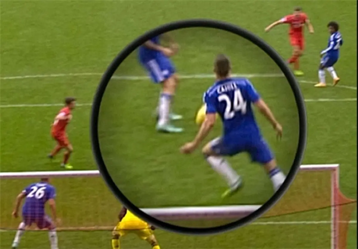 پنالتی که داور برای لیورپول نگرفت+عکس