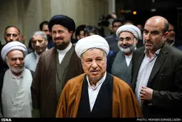 عیادت هاشمی و سیدحسن خمینی از واعظ طبسی /تصاویر