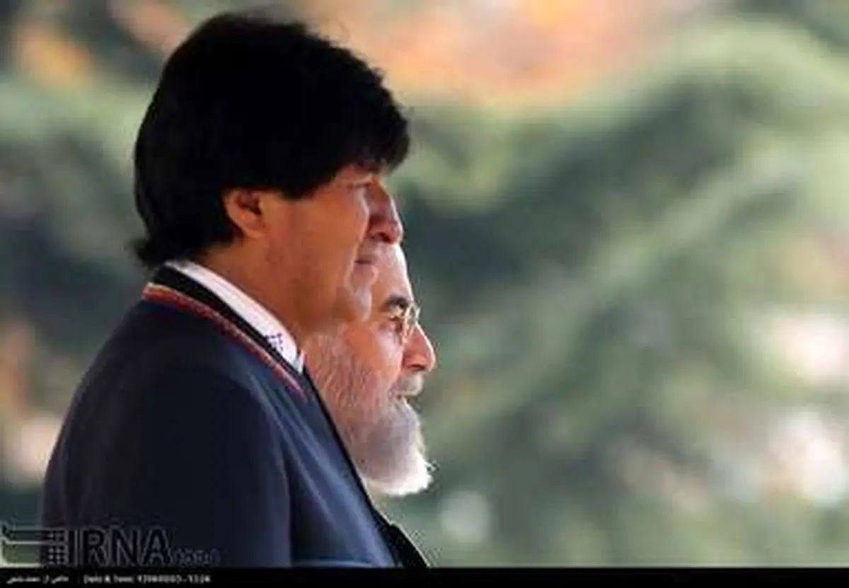 استقبال رسمی روحانی از رییس جمهوری بولیوی/تصاویر