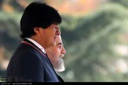 استقبال رسمی روحانی از رییس جمهوری بولیوی/تصاویر