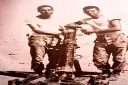 خسرو شکیبایی در دوران سربازی/عکس