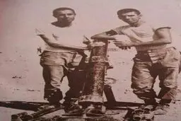 خسرو شکیبایی در دوران سربازی/عکس