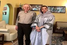 شبنم قلی خانی در کنار کارگردان مشهور + عکس