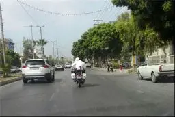 کلاه ایمنی خوب است اما نه برای پلیس + عکس