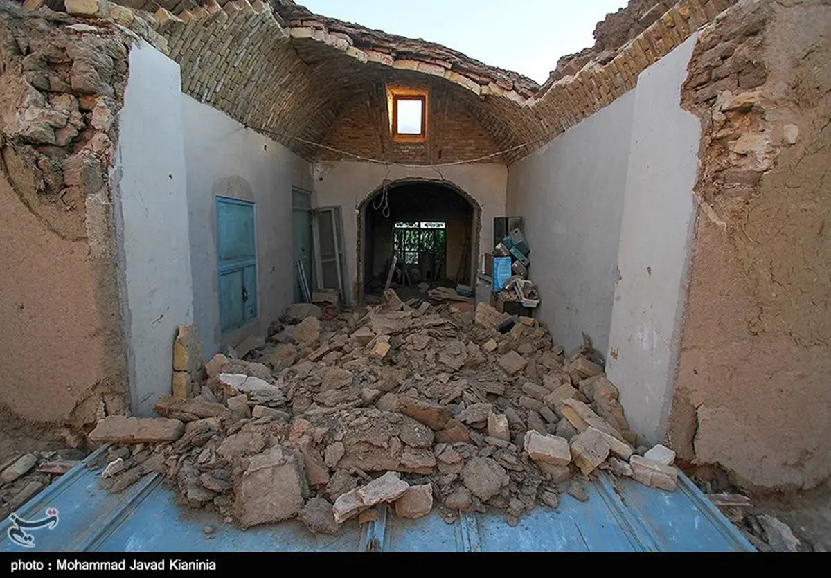 تصاویری از خسارات زلزله شهرستان کوهبنان در استان کرمان