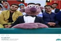 تیپ متفاوت جناب‌خان /عکس