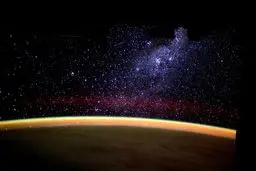 طلوع کهکشان راه شیری در افق زمین/ عکس