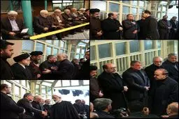 حضور شخصیت ها در حسينيه جماران/عکس