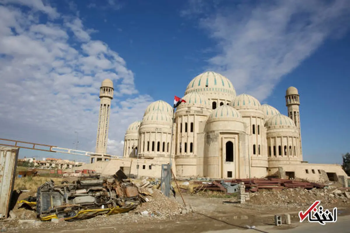 روایت تصویری از مسجد صدام که پایگاه داعش بود