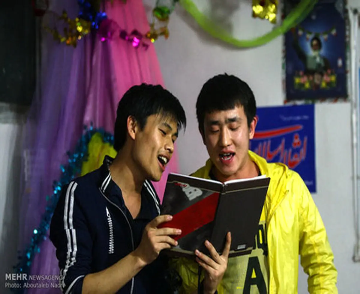 جشن سال نوی چینی در حوزه علمیه (عکس)