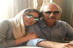 عکس جدید سحر دولت شاهی در کنار پدرش